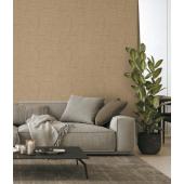 barna bronz szinu texuralt tapeta kockas csikos fonal modern elegans skandinav minimal nappali etkezo lakas haloszoba iroda szalloda dekoracio kavezo.jpg